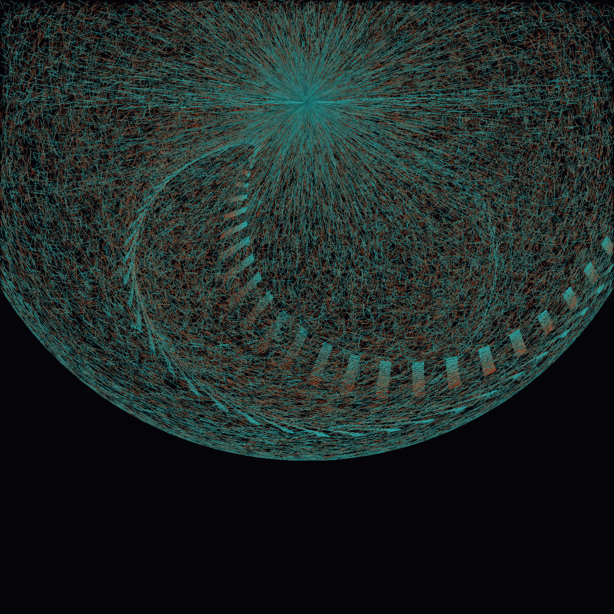 Double Pendulum Ensemble