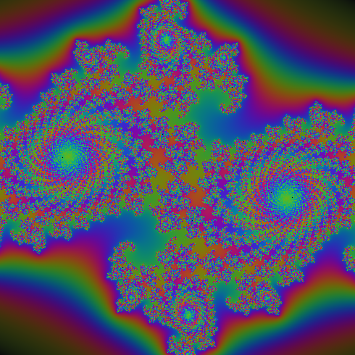 Julia Set Double Spiral