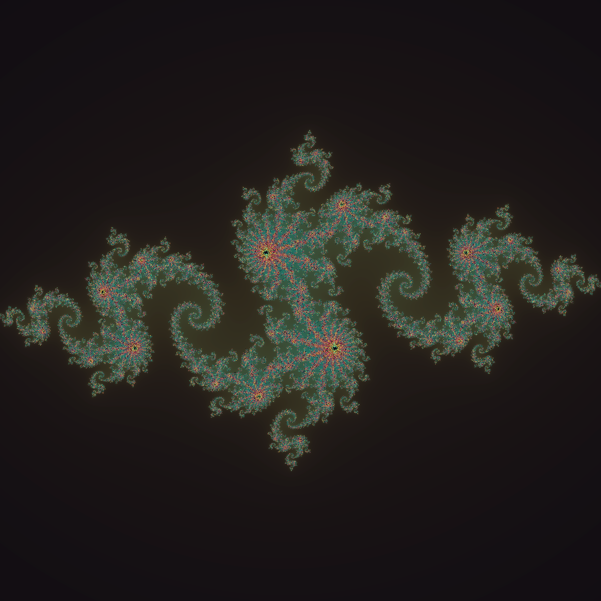 Julia Set — Golden Dragon