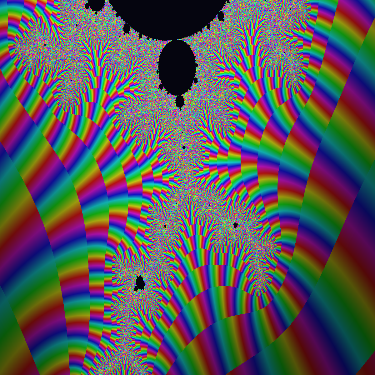 Mandelbrot Angle Coloring