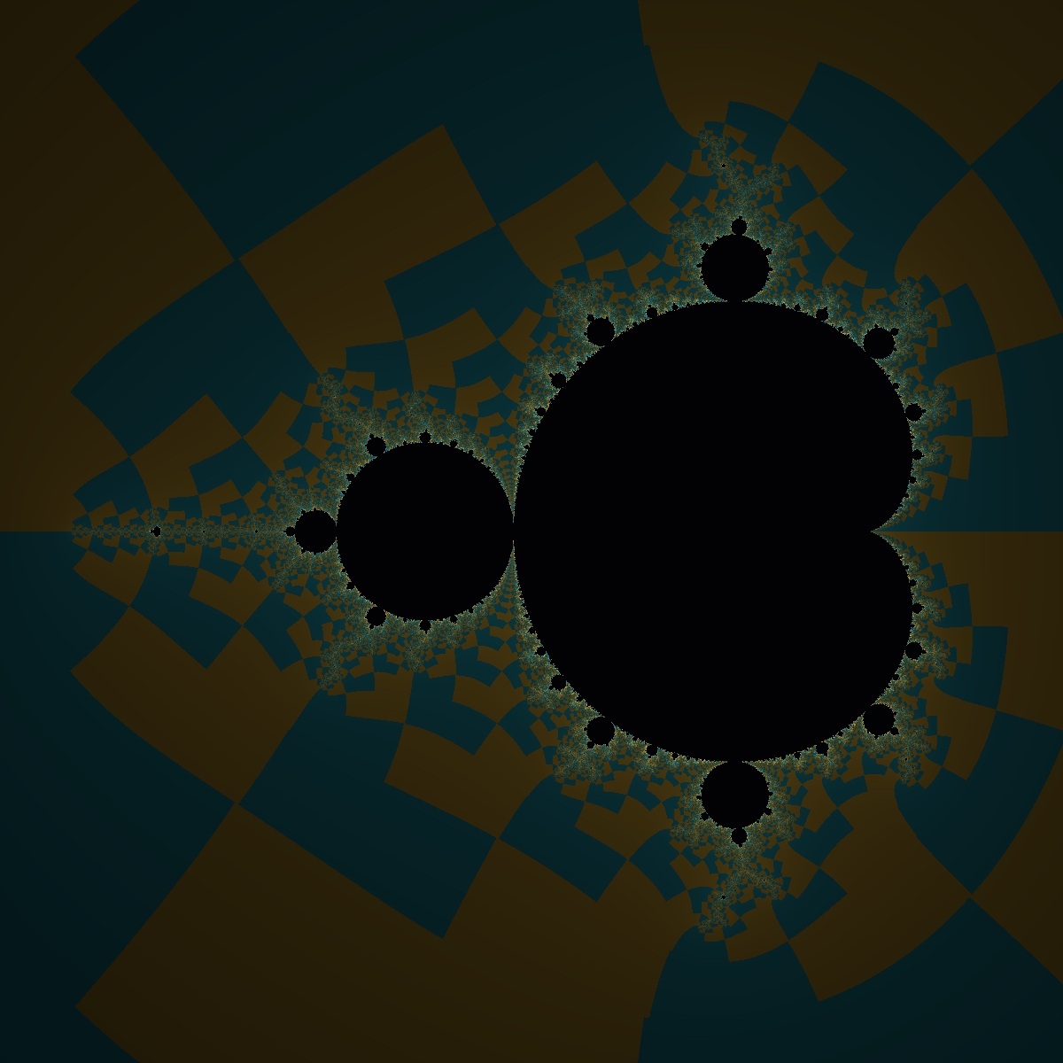Mandelbrot Binary Decomposition