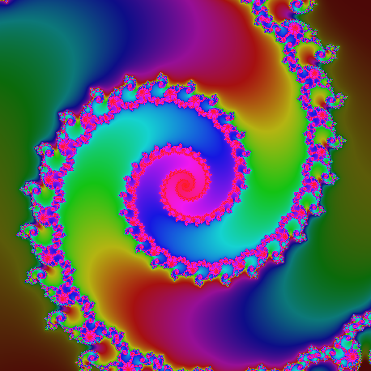 Misiurewicz Point Spiral