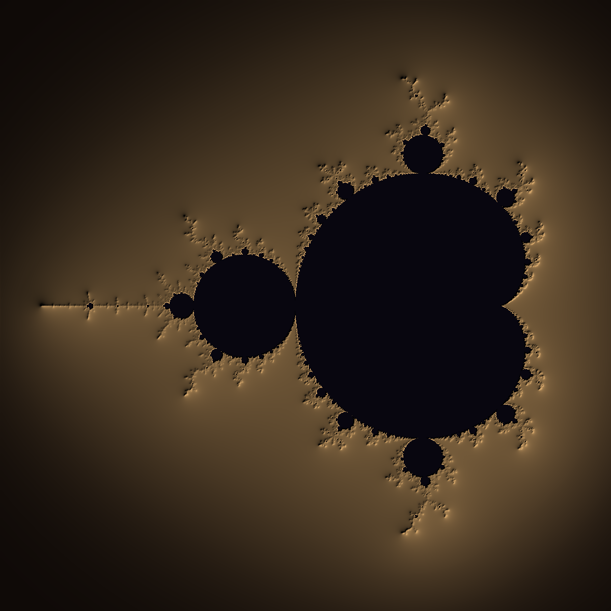 Mandelbrot Embossed