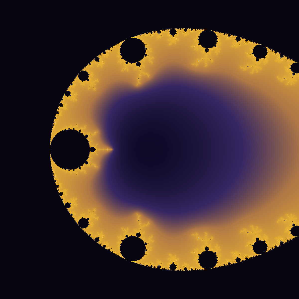 Inverted Mandelbrot