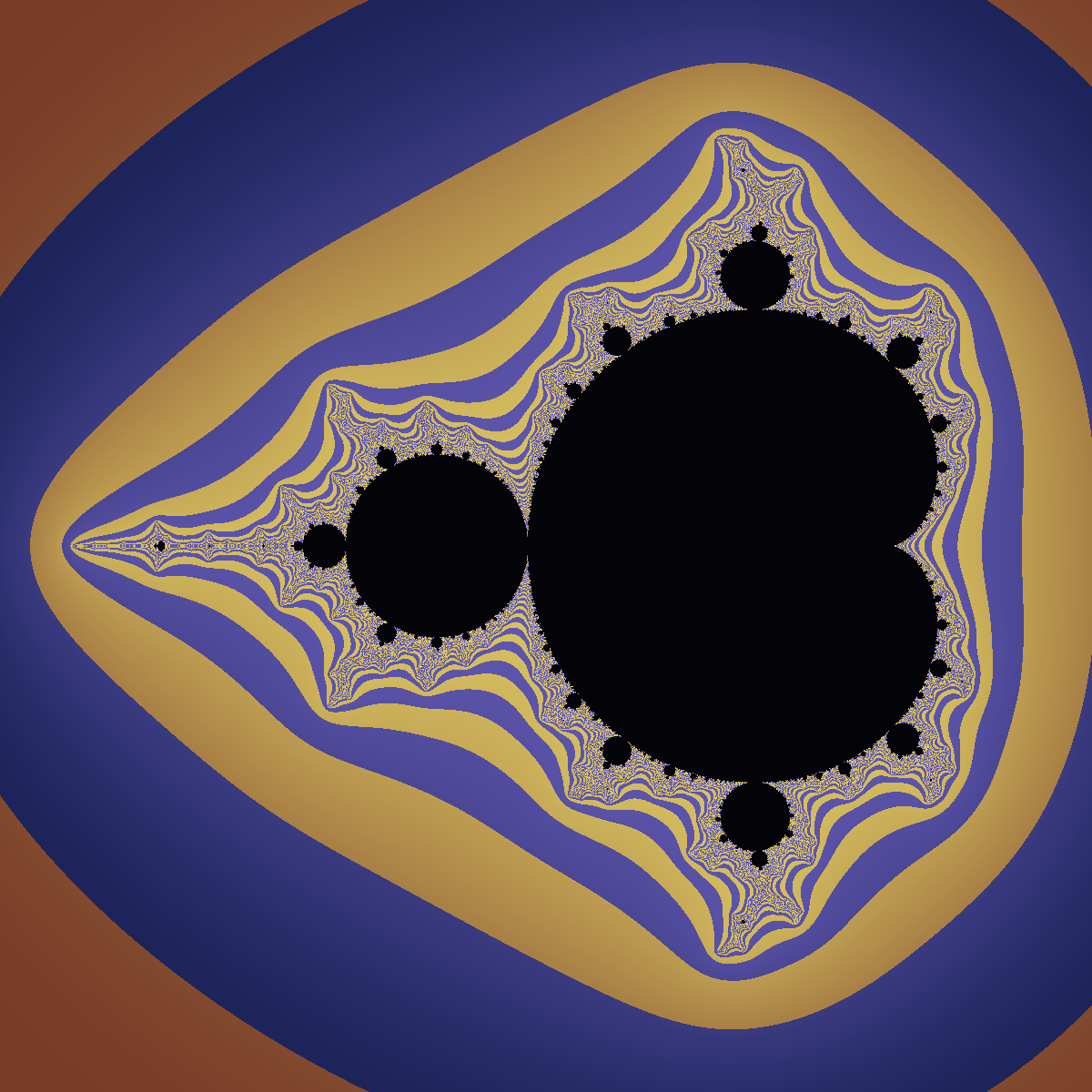 Mandelbrot Binary Rings