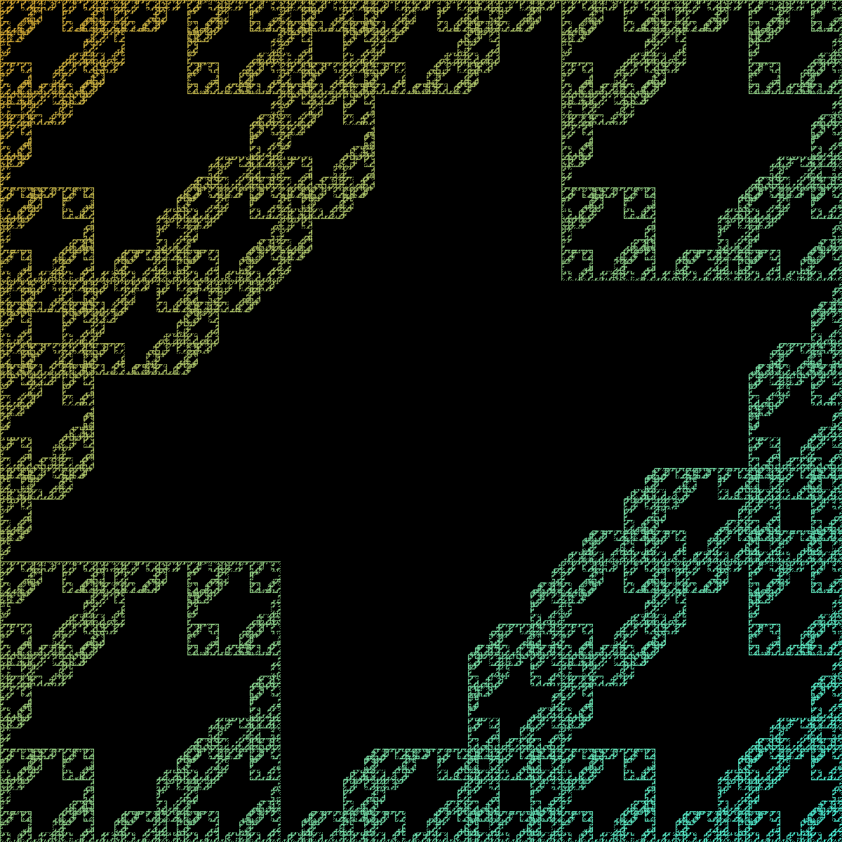 Menger Sponge Cross-Section