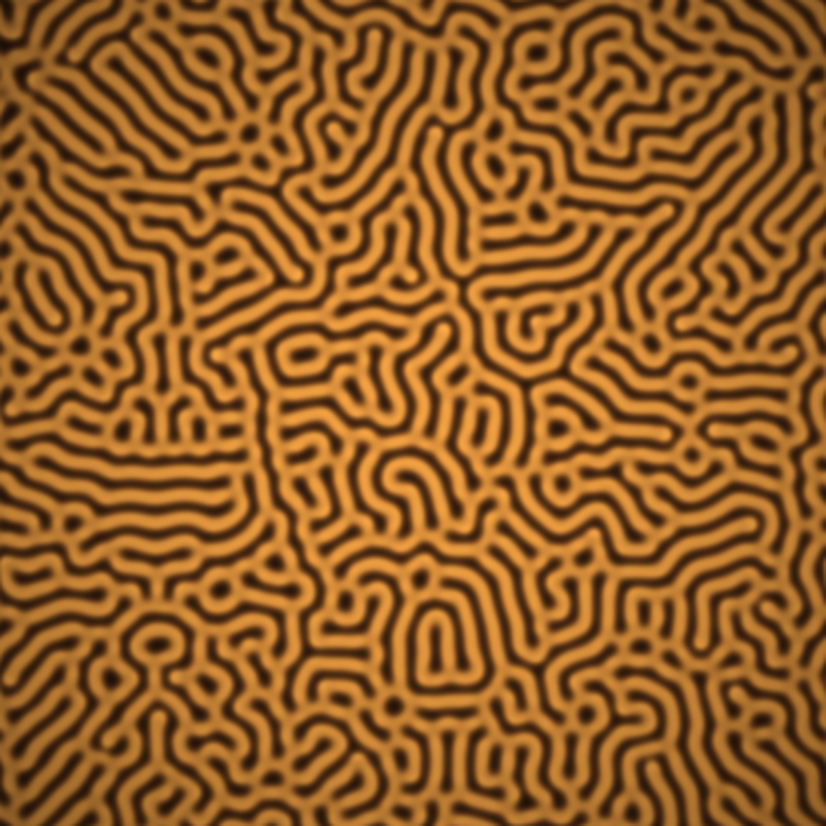 Reaction-Diffusion Fingerprint