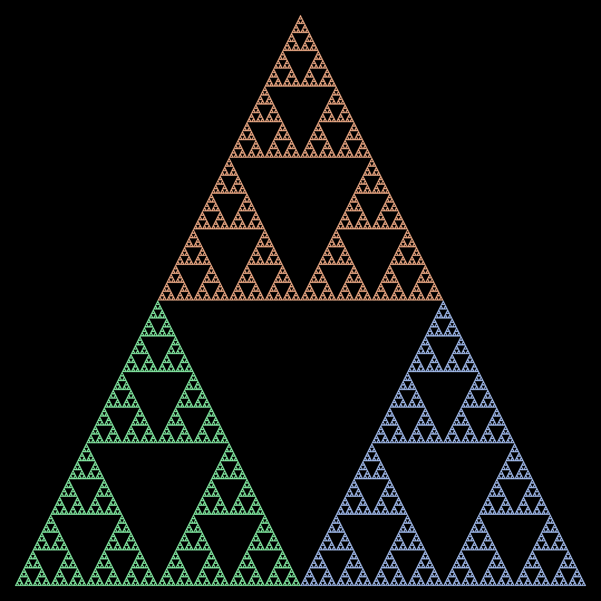 Sierpinski RGB