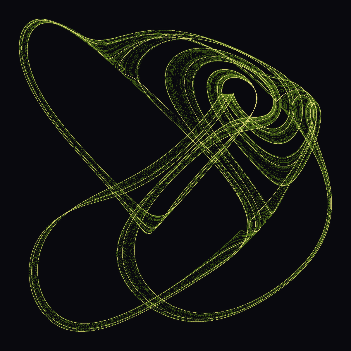Thomas' Cyclically Symmetric Attractor