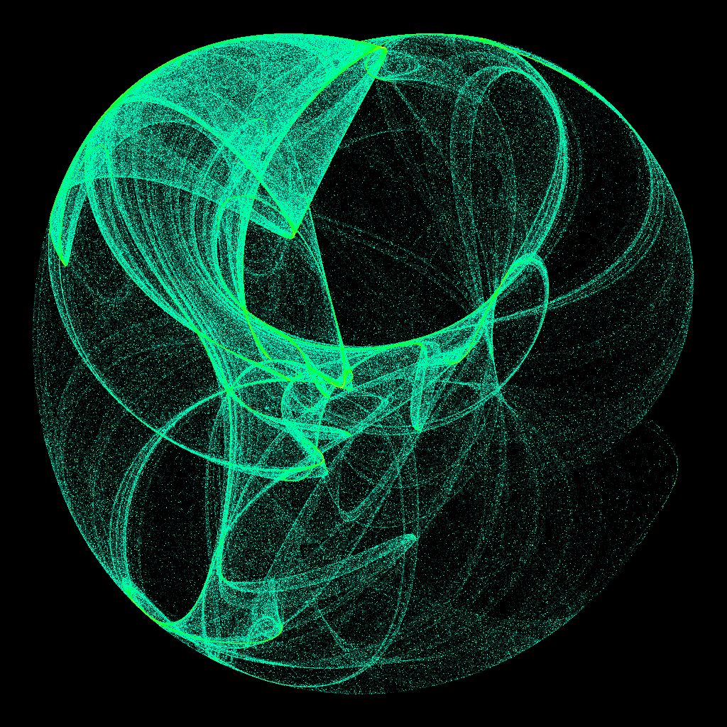 Clifford Attractor — Galaxy