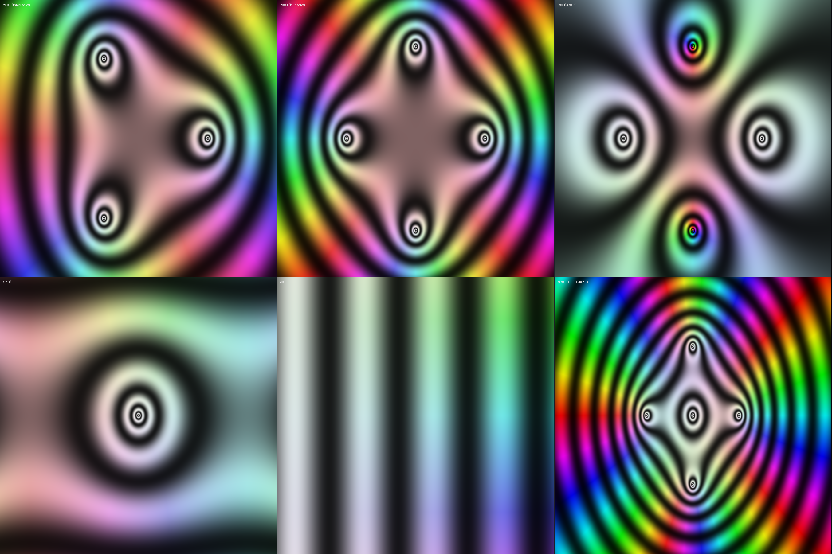 Complex Domain Coloring