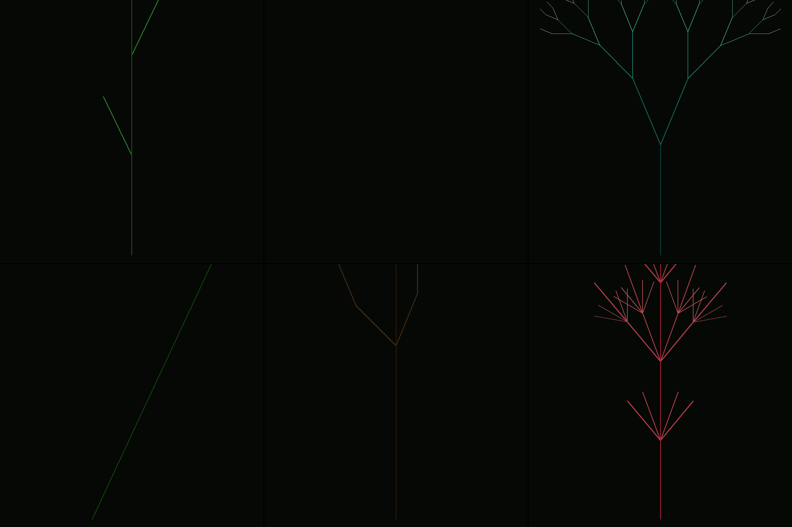 L-System Botanical Garden