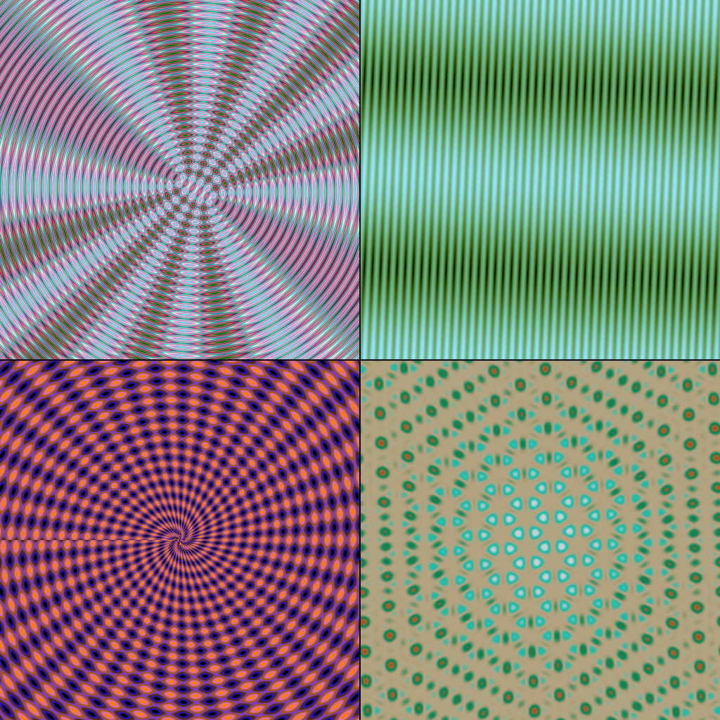 Moiré Interference Patterns